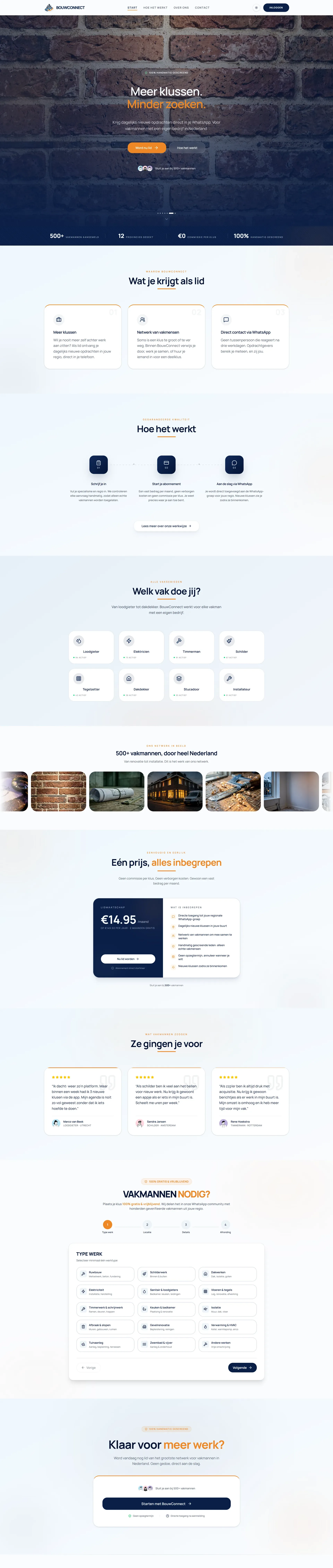 BouwConnect Platform