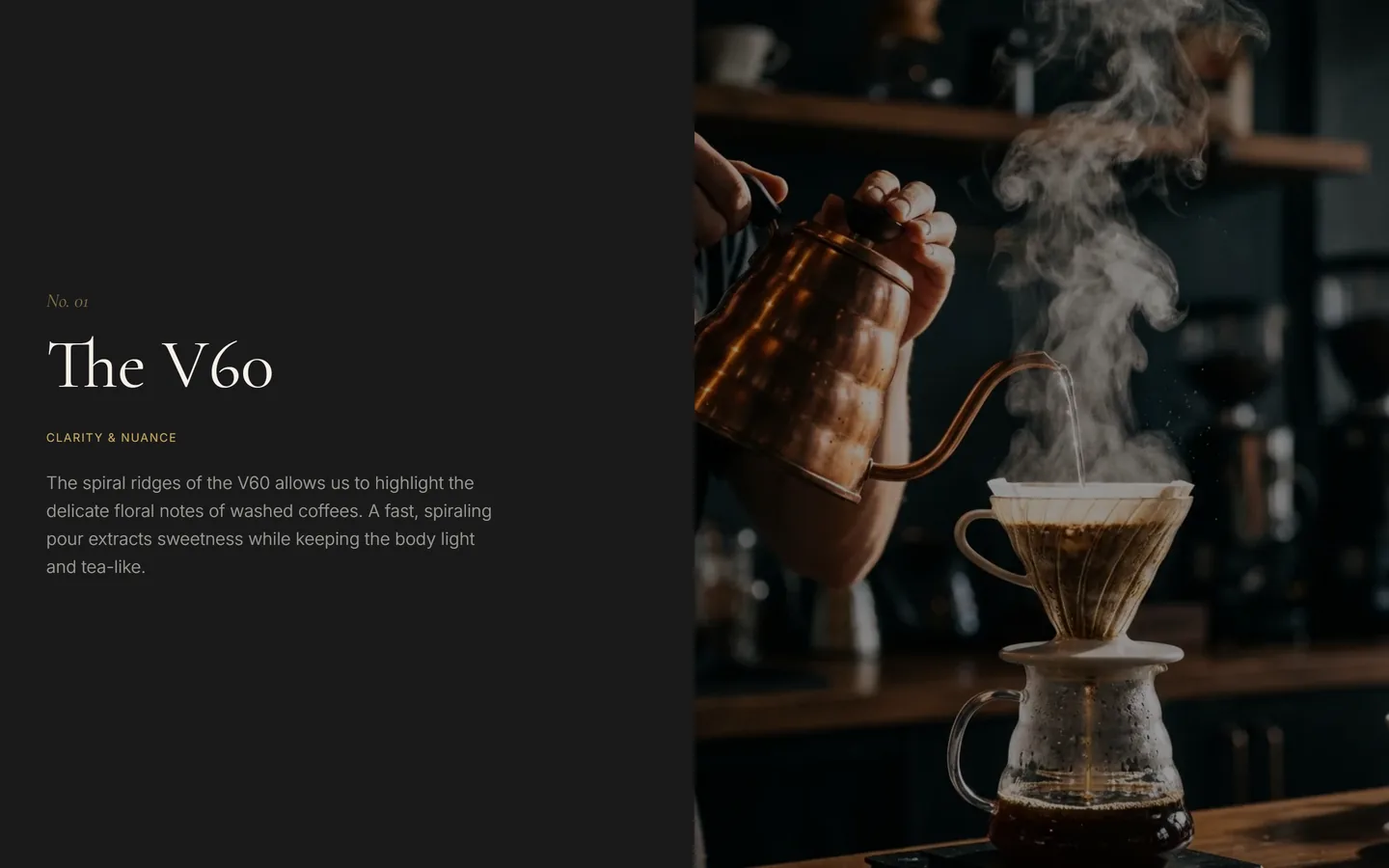 Vellor ritueel — koffie als ervaring en conversiepad
