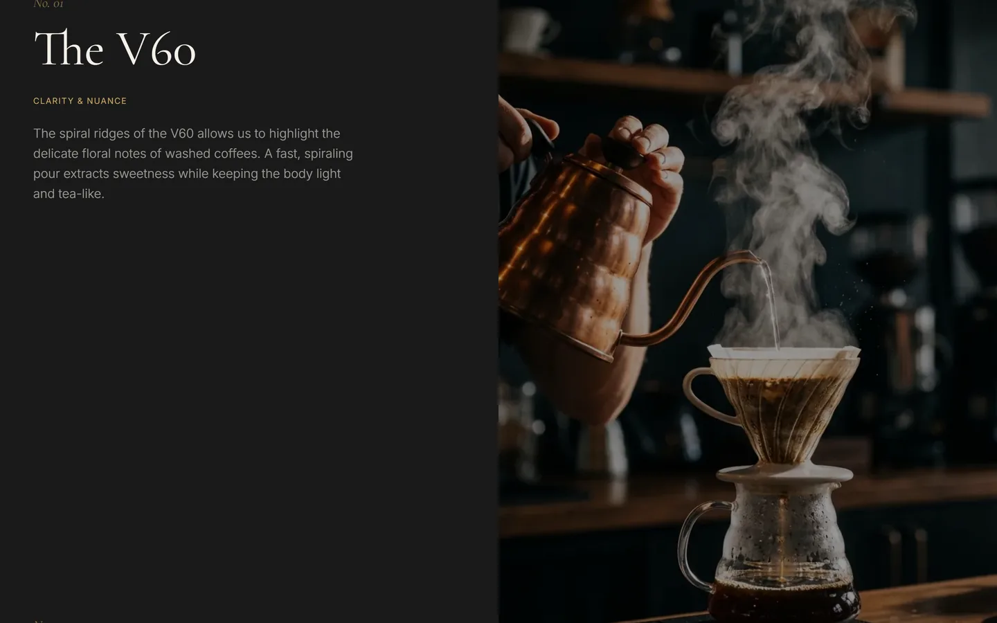 Vellor ritueel — koffie als ervaring